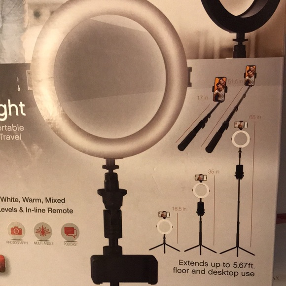 Halo Live pro The media stationseries dual phone mount selfie stick tripod - Picture 4 of 5